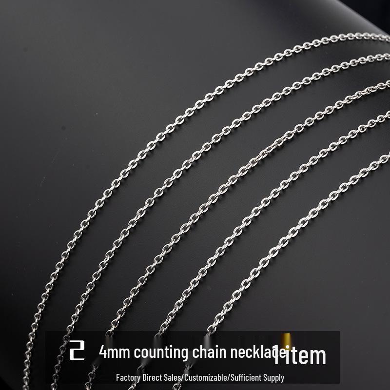 2.4mm Metal Cross Chain Necklace Choker in 45/50/55/60/65cm - DIY Handmade Jewelry Accessory
2.4mm Metal Cross Chain Necklace Choker in 45/50/55/60/65cm - DIY Handmade Jewelry Accessory