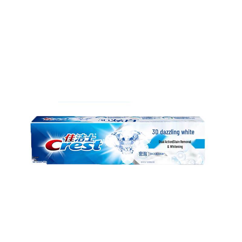 Crest 3D White Dual Action Toothpaste
Crest 3D White Dual Action Toothpaste