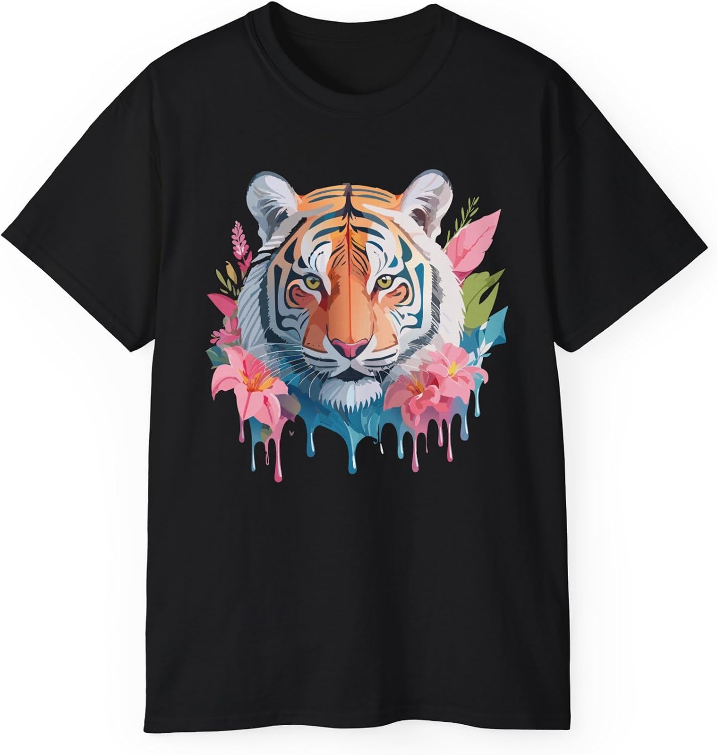 Tiger Graphic Design Tee, Tiger Shirt, Floral Vintage Tees, Art Design T-Shirt, Animal Graphic Tee, Animal Shirts 2 5XL різнокольоровий
Tiger Graphic Design Tee, Tiger Shirt, Floral Vintage Tees, Art Design T-Shirt, Animal Graphic Tee, Animal Shirts 2 5XL різнокольоровий