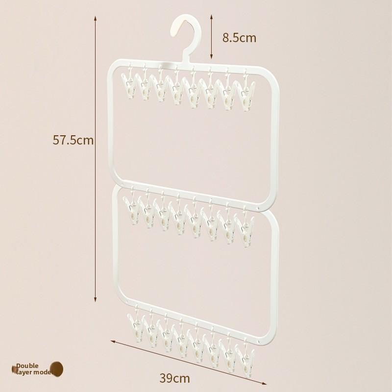 Многозажимные вешалки для детской одежды, детские вешалки, сушилка для носков, органайзер для шкафа белый
Многозажимные вешалки для детской одежды, детские вешалки, сушилка для носков, органайзер для шкафа белый