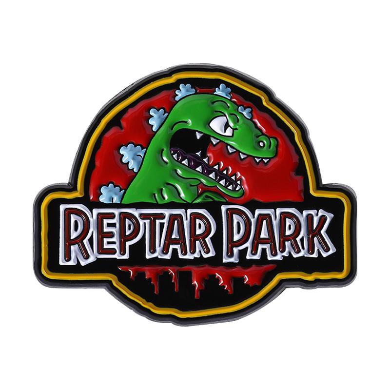 REPTAR PARK Enamel Pins Custom Dinosaur Movie Brooches Lapel Badges Clothes Animal Jewelry Gift for Friends
REPTAR PARK Enamel Pins Custom Dinosaur Movie Brooches Lapel Badges Clothes Animal Jewelry Gift for Friends