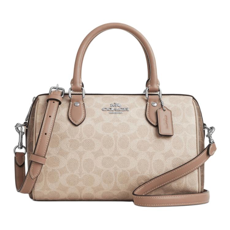 Coach Rowan 25 Zipper Closure Silver Logo Coated Canvas Boston Bag Crossbody Shoulder Handbag Medium Women handbags CW377-SVXCU Basic Set (Bag+Dust Bag)
Coach Rowan 25 Zipper Closure Silver Logo Coated Canvas Boston Bag Crossbody Shoulder Handbag Medium Women handbags CW377-SVXCU Basic Set (Bag+Dust Bag)
