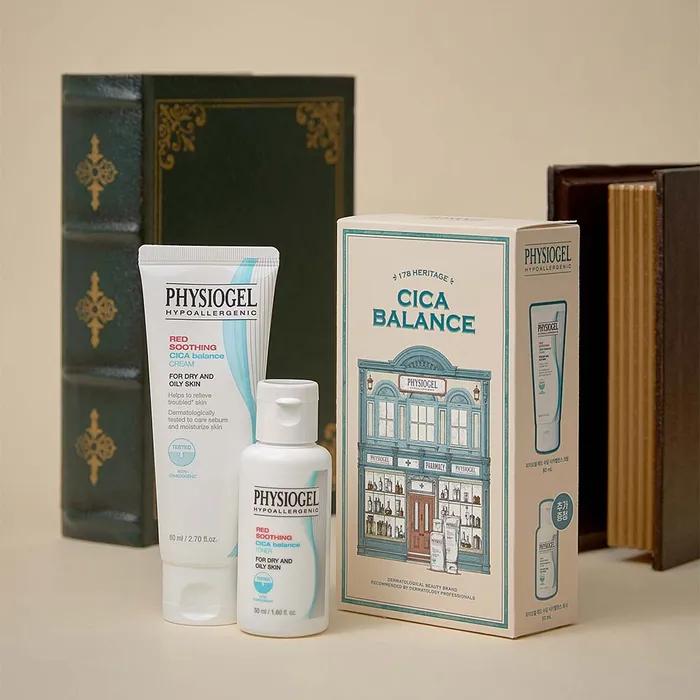 Physiogel_178 Heritage Edition Total Care Cica Balance Limited Edition Set (Cream 80ml + Toner 50ml)
Physiogel_178 Heritage Edition Total Care Cica Balance Limited Edition Set (Cream 80ml + Toner 50ml)