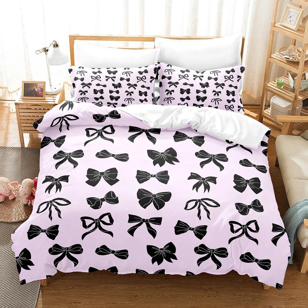 3D Print 2/3pcs Bowknot Bedding Sets Skin Friendly Soft Bedsheets And Duvet Covers Comfortable And Lovely Suitable For All Ages 135x200cm
3D Print 2/3pcs Bowknot Bedding Sets Skin Friendly Soft Bedsheets And Duvet Covers Comfortable And Lovely Suitable For All Ages 135x200cm