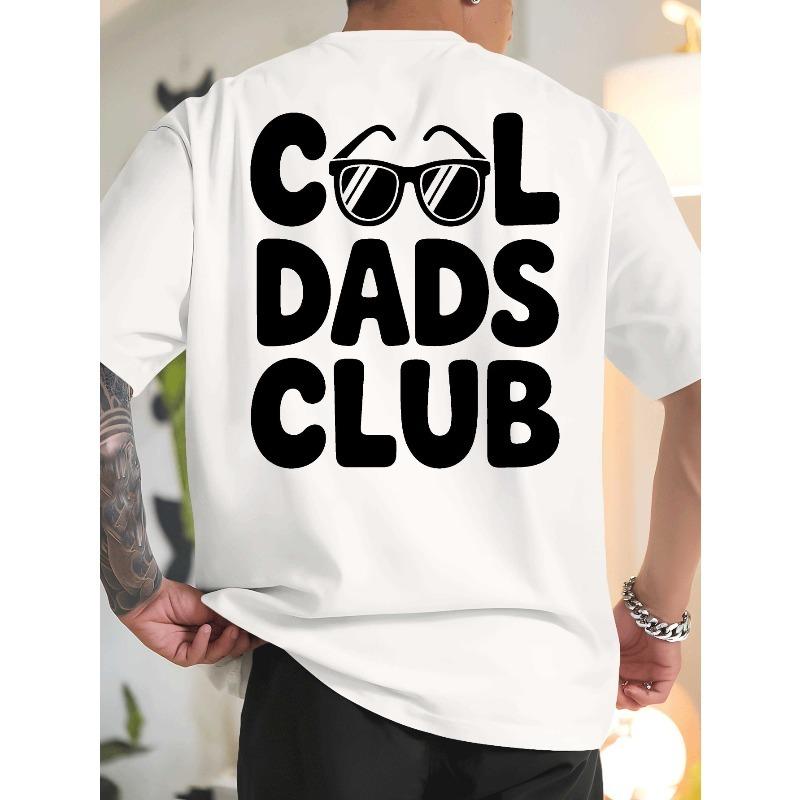 European Size Cool Dads Club Men s Summer Short-Sleeve T-Shirt with Back Print - Breathable Round Neck Casual Top, Regular Fit for Vacation 4XL білий
European Size Cool Dads Club Men s Summer Short-Sleeve T-Shirt with Back Print - Breathable Round Neck Casual Top, Regular Fit for Vacation 4XL білий