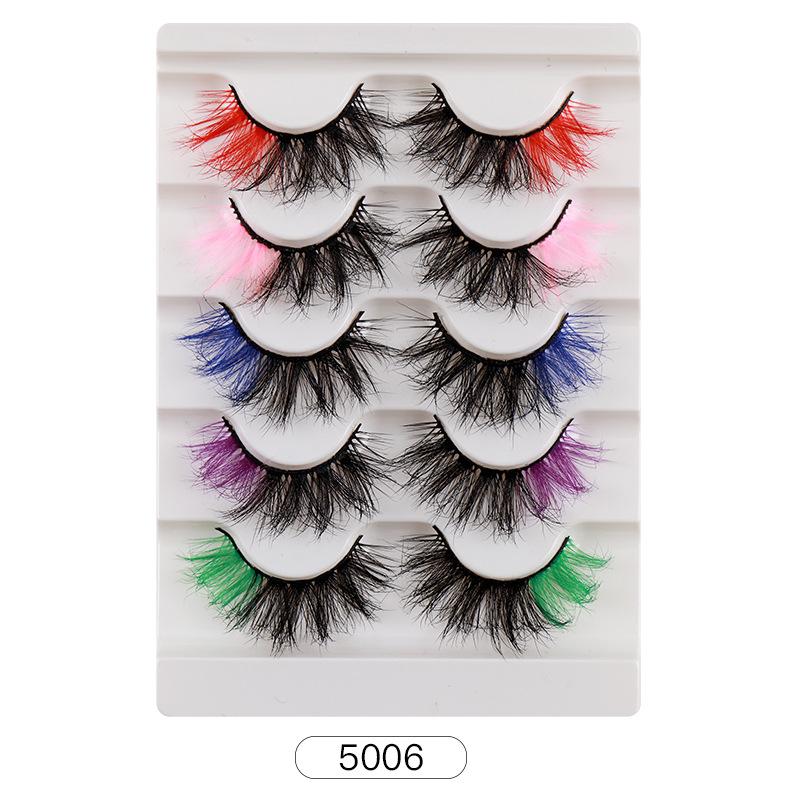 Высококачественные цветные накладные ресницы, трехмерные плотные утолщенные ресницы, имитация перекрестных натуральных ресниц
Высококачественные цветные накладные ресницы, трехмерные плотные утолщенные ресницы, имитация перекрестных натуральных ресниц