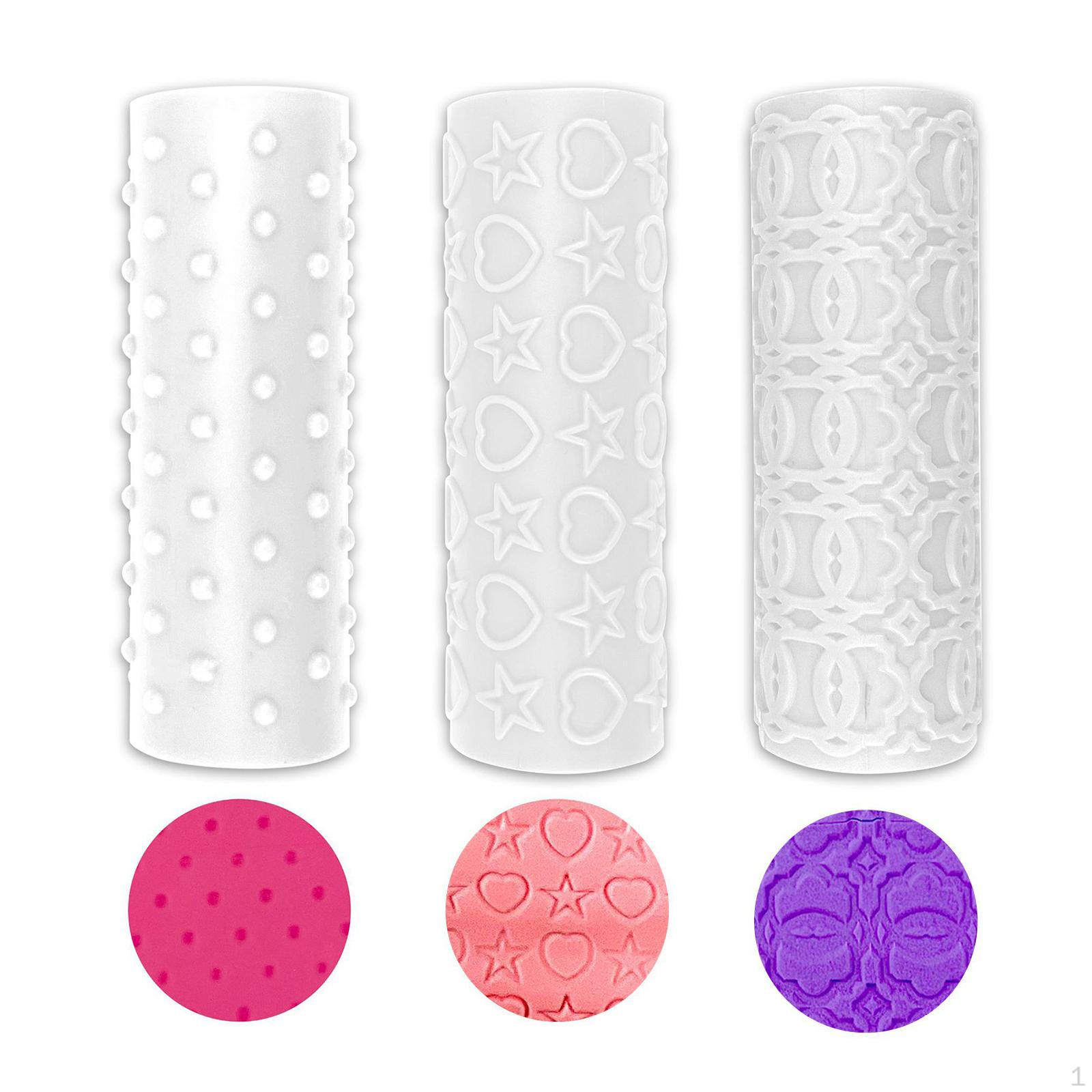 3шт серьги из полимерной глины с узором ролики для украшения ювелирных изделий
3шт серьги из полимерной глины с узором ролики для украшения ювелирных изделий