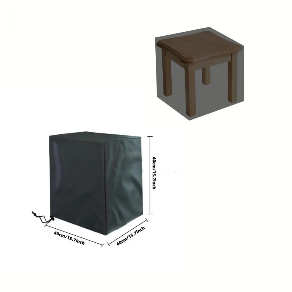 1pc Heavy-Duty Waterproof Patio Stackable Chair Cover , UV and Wind Resistant, 210D Oxford Fabric Outdoor Lounge Chair Protector
1pc Heavy-Duty Waterproof Patio Stackable Chair Cover , UV and Wind Resistant, 210D Oxford Fabric Outdoor Lounge Chair Protector