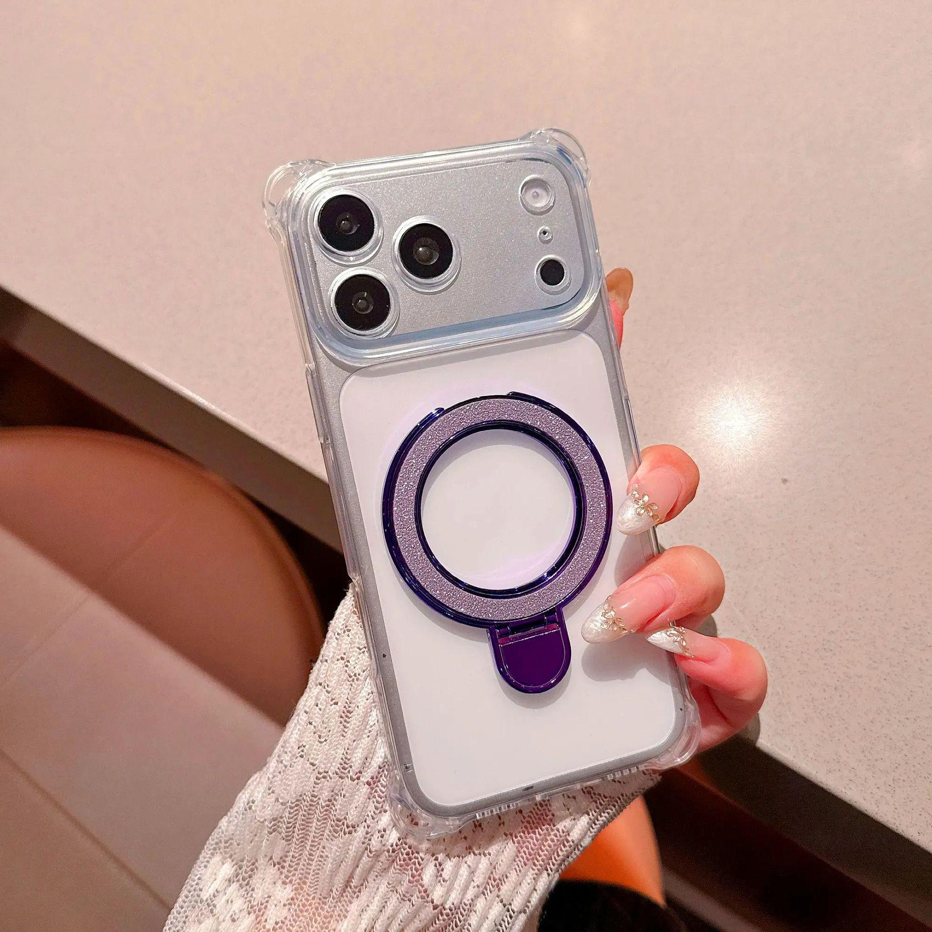 Ice Mist Glitter Rhinestone Phone Case with Mirror Stand for iPhone 17 Air/16 Pro Max/15/14 12
Ice Mist Glitter Rhinestone Phone Case with Mirror Stand for iPhone 17 Air/16 Pro Max/15/14 12