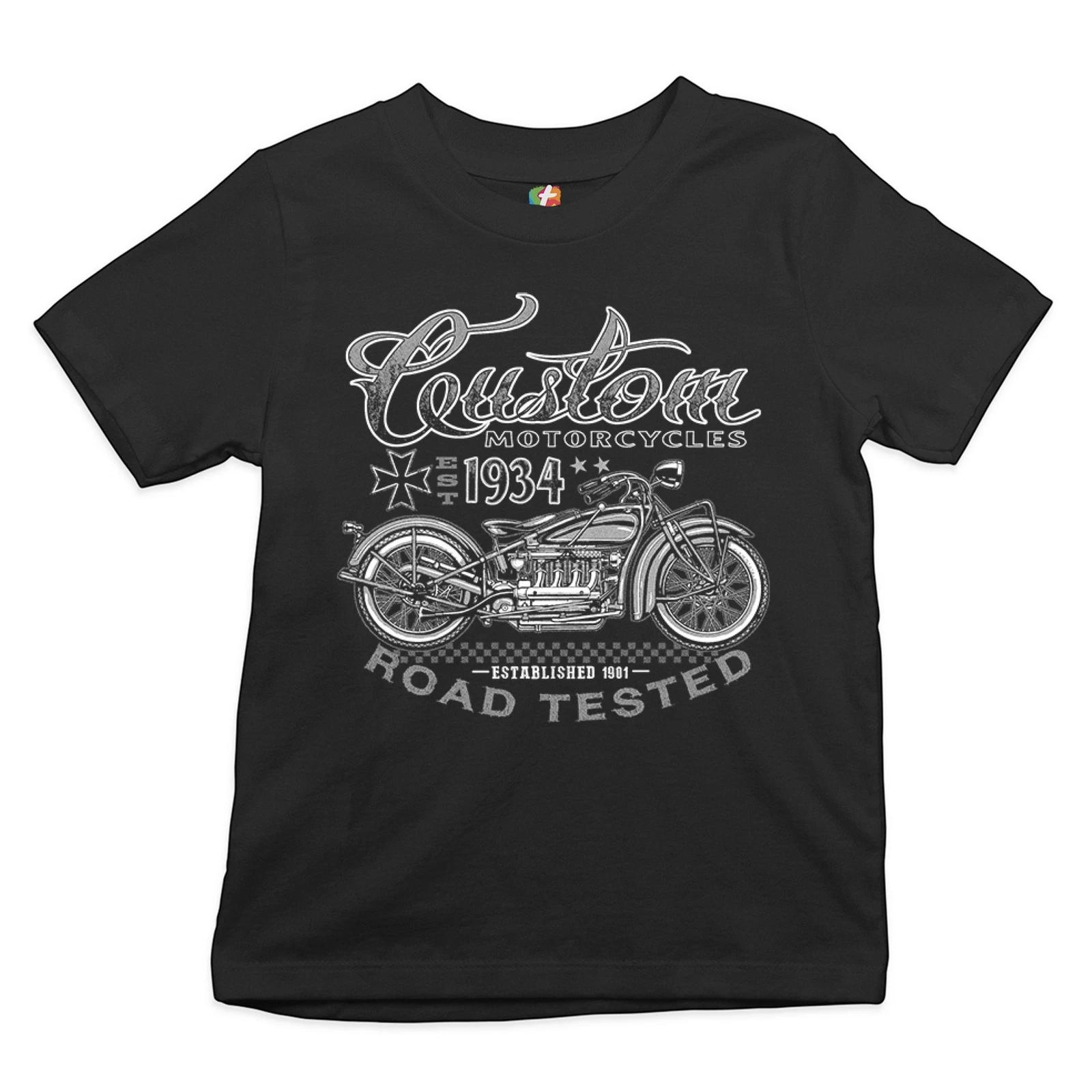 Custom Motorcycles Road Tested Youth kids boys T-Shirt Bobber Biker Gang MC Kids 140
Custom Motorcycles Road Tested Youth kids boys T-Shirt Bobber Biker Gang MC Kids 140