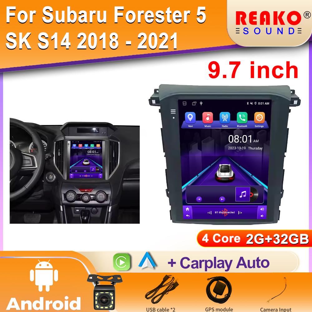 9,7-дюймовый IPS для Subaru XV Forester 2018-2021 автомобильное радио Android 14 4G WIFI Carplay стерео 2 Din DVD-плеер GPS-навигация 4 core 2GB+32GB carplay
9,7-дюймовый IPS для Subaru XV Forester 2018-2021 автомобильное радио Android 14 4G WIFI Carplay стерео 2 Din DVD-плеер GPS-навигация 4 core 2GB+32GB carplay