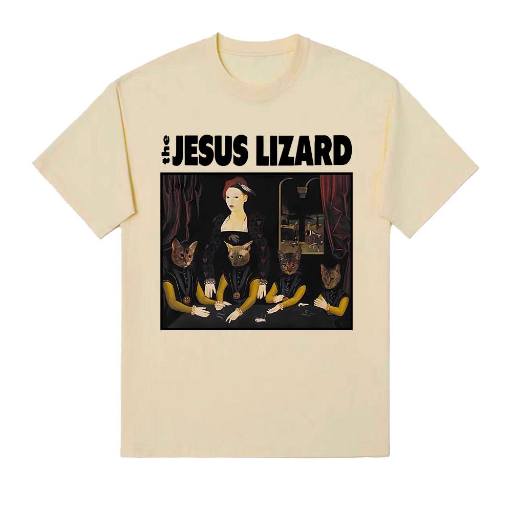 The Jesus Lizard Limited Edition Graphic T Shirts Unisex Women Fashion Gothic Summer Short Sleeve T Shirt Cotton Oversized Tshirts 4XL
The Jesus Lizard Limited Edition Graphic T Shirts Unisex Women Fashion Gothic Summer Short Sleeve T Shirt Cotton Oversized Tshirts 4XL