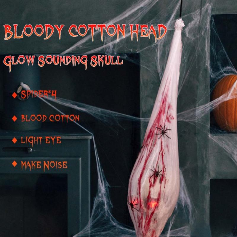 Реквизит для Хэллоуина Набор Ужасов Кровавые Висячие Украшения Со Звуком Ужаса Светящиеся Глаза Для Открытого Двора 
Реквизит для Хэллоуина Набор Ужасов Кровавые Висячие Украшения Со Звуком Ужаса Светящиеся Глаза Для Открытого Двора