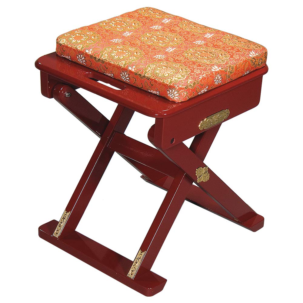 Buddhist Altar Shop Takita Shoten Gold brocade Vermilion Seat height 45cm x Width Made in Temple Certificate included chair, lacquer, 36cm, Japan, золотий
Buddhist Altar Shop Takita Shoten Gold brocade Vermilion Seat height 45cm x Width Made in Temple Certificate included chair, lacquer, 36cm, Japan, золотий