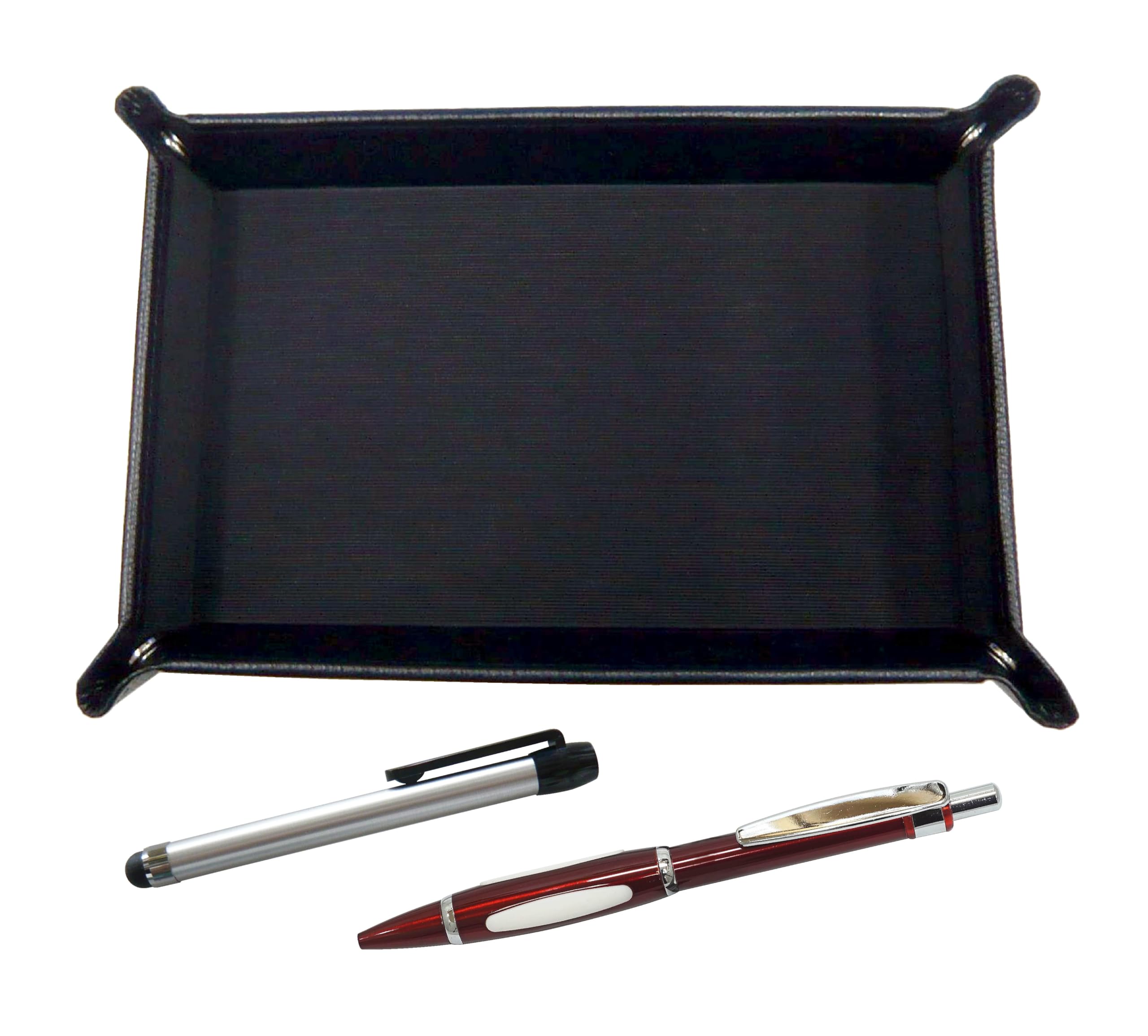 Japanese grained cowhide pen tray black metal touch silver bar and metal scorpion shocking ballpoint pen set red TRASB-ALST-B989A-R
Japanese grained cowhide pen tray black metal touch silver bar and metal scorpion shocking ballpoint pen set red TRASB-ALST-B989A-R