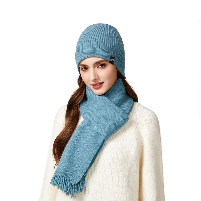 Autumn Winter Hat Scarf Two-Piece Set for Men Women Outdoor Cold-Proof Knitted Hat Big Head Cap синій
Autumn Winter Hat Scarf Two-Piece Set for Men Women Outdoor Cold-Proof Knitted Hat Big Head Cap синій