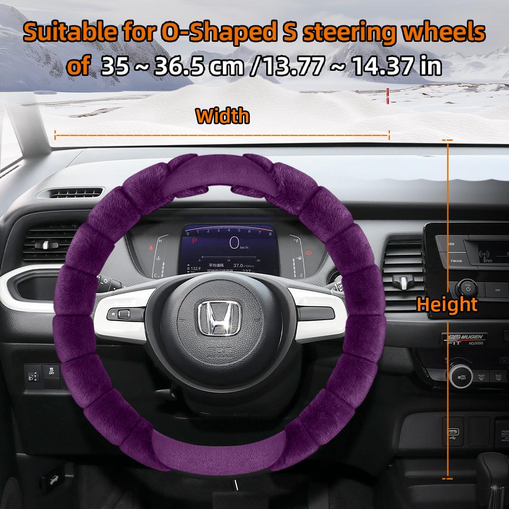 Suitable for Honda Plush Steering Wheel Cover Winter Cold-Proof and Warm Cover Cr-V Civic Hr-V Zr-V Vezel City Amaze Fit Jazz Accord Wr-V Br-V E
Suitable for Honda Plush Steering Wheel Cover Winter Cold-Proof and Warm Cover Cr-V Civic Hr-V Zr-V Vezel City Amaze Fit Jazz Accord Wr-V Br-V E