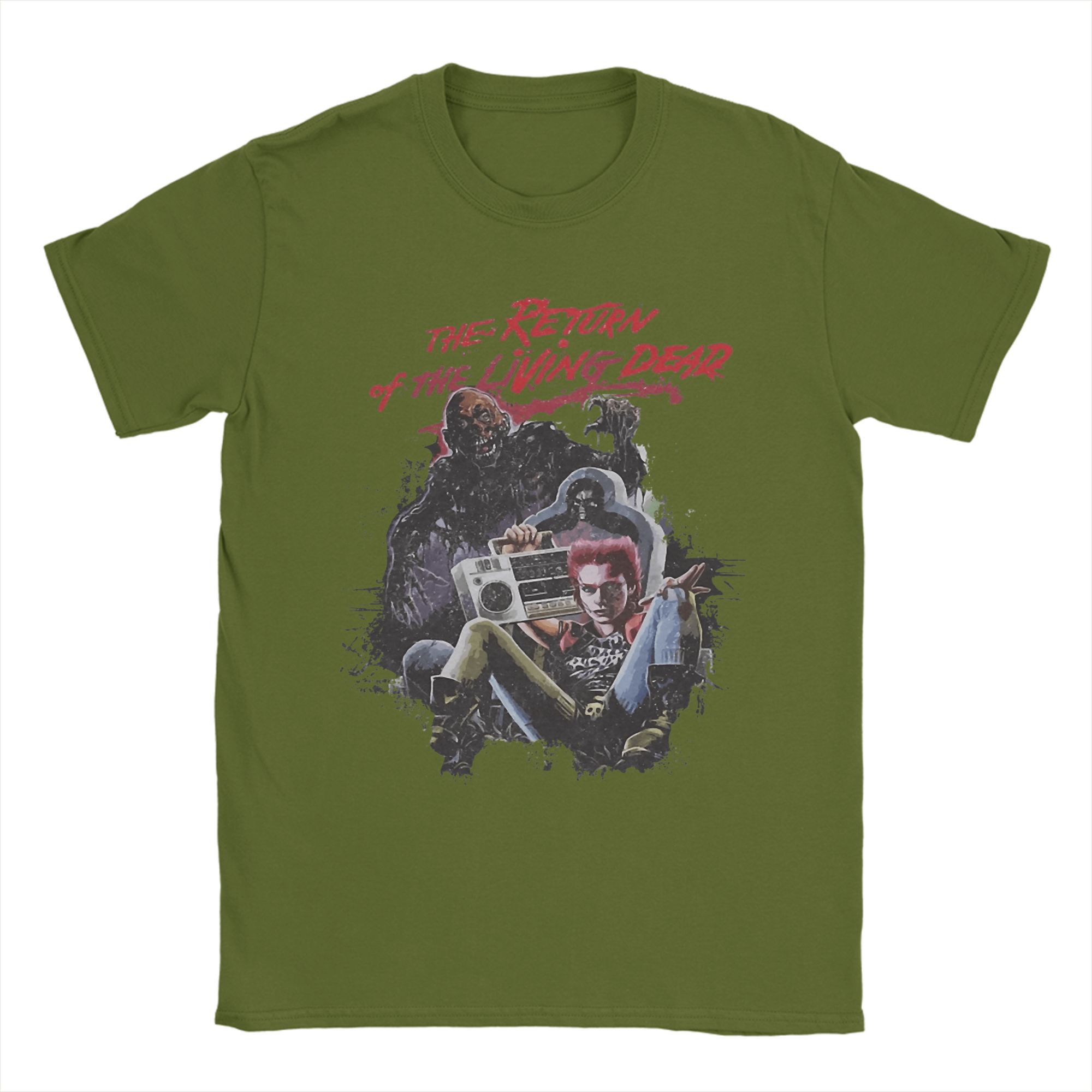 Return Of The Living Dead Retro Horror T-Shirts for Men Cotton Tee Shirt Round Neck Short Sleeve T Shirts Plus Size Clothing 4XL
Return Of The Living Dead Retro Horror T-Shirts for Men Cotton Tee Shirt Round Neck Short Sleeve T Shirts Plus Size Clothing 4XL