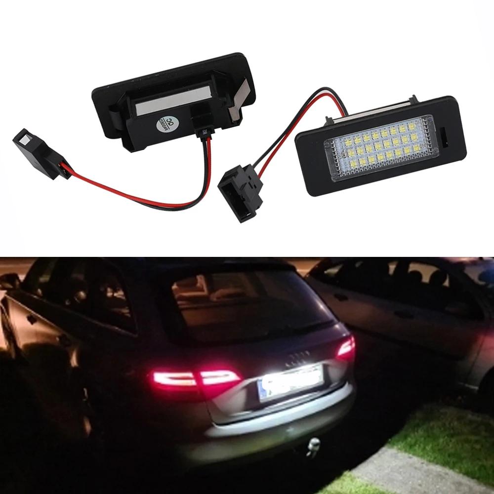 Светодиодная лампа подсветки номерного знака Canbus без ошибок для Volkswagen VW Golf Jetta Passat Sharan Touareg Touran Panamera
Светодиодная лампа подсветки номерного знака Canbus без ошибок для Volkswagen VW Golf Jetta Passat Sharan Touareg Touran Panamera