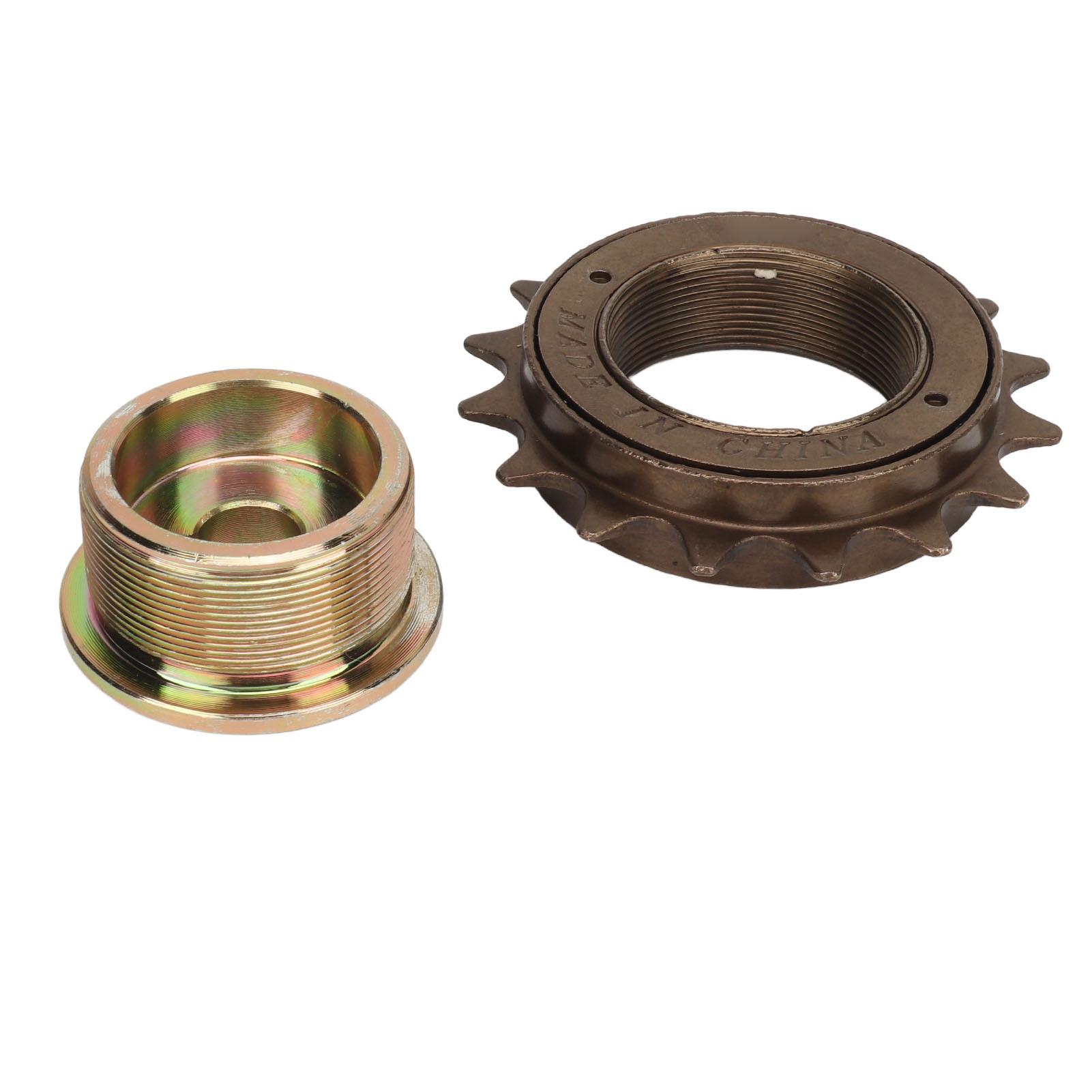 16 T Single Speed Bike Bicycle Freewheel 16 Teeth Single Speed Freewheel Flywheel Sprocket Bike Accessory
16 T Single Speed Bike Bicycle Freewheel 16 Teeth Single Speed Freewheel Flywheel Sprocket Bike Accessory