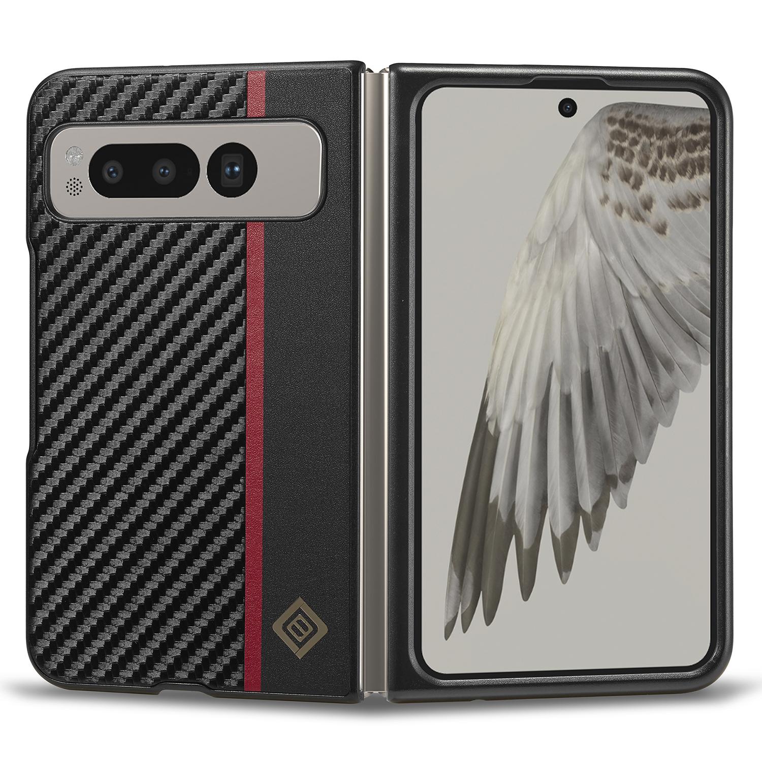 LC.IMEEKE For Google Pixel Fold Anti-scratch Carbon Fiber Texture Phone Case PU Leather+TPU+EVA Back Cover A
LC.IMEEKE For Google Pixel Fold Anti-scratch Carbon Fiber Texture Phone Case PU Leather+TPU+EVA Back Cover A