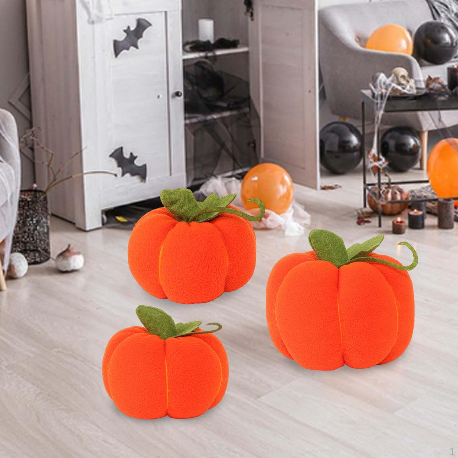 3 Pieces Simulated Pumpkin Plush Toy Statue for Thanksgiving Home
3 Pieces Simulated Pumpkin Plush Toy Statue for Thanksgiving Home
