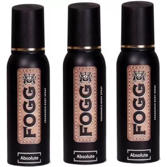 Fogg Absolute Fragrance Body Spray (pack of 3) Body Spray - For Men & Women (360 ml, Pack of 3)
Fogg Absolute Fragrance Body Spray (pack of 3) Body Spray - For Men & Women (360 ml, Pack of 3)