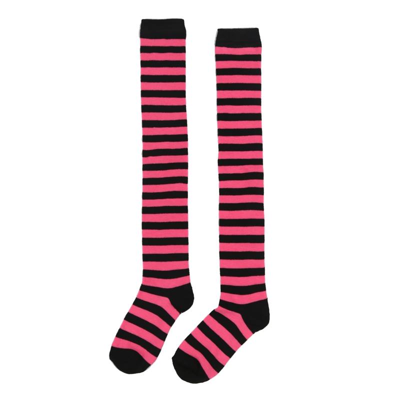 Women Striped Stockings Over Knee Length JK Long Socks Ladies Girls High Socks Girls Fashion Multi-color Striped Cute Hosiery One Size
Women Striped Stockings Over Knee Length JK Long Socks Ladies Girls High Socks Girls Fashion Multi-color Striped Cute Hosiery One Size