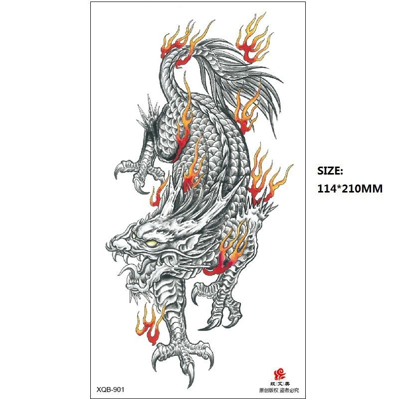 Мужская благоприятная наклейка с изображением животного, нарисованная вручную, цветная, временная, водонепроницаемая, имитация татуировки 114*210MM
Мужская благоприятная наклейка с изображением животного, нарисованная вручную, цветная, временная, водонепроницаемая, имитация татуировки 114*210MM