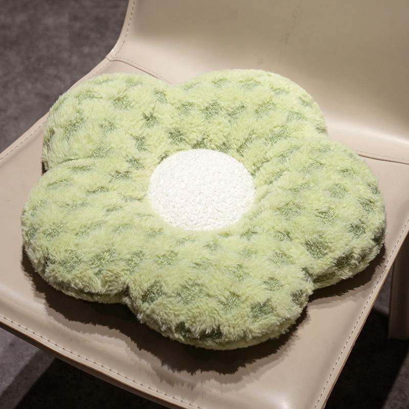 Cartoon Simple Plaid Petal Seat Cushion Office Sedentary Chair Cushion Bay Window Throw Pillow Girls Dormitory Waist Pillow 40*40cm(0.3kg) зелений
Cartoon Simple Plaid Petal Seat Cushion Office Sedentary Chair Cushion Bay Window Throw Pillow Girls Dormitory Waist Pillow 40*40cm(0.3kg) зелений