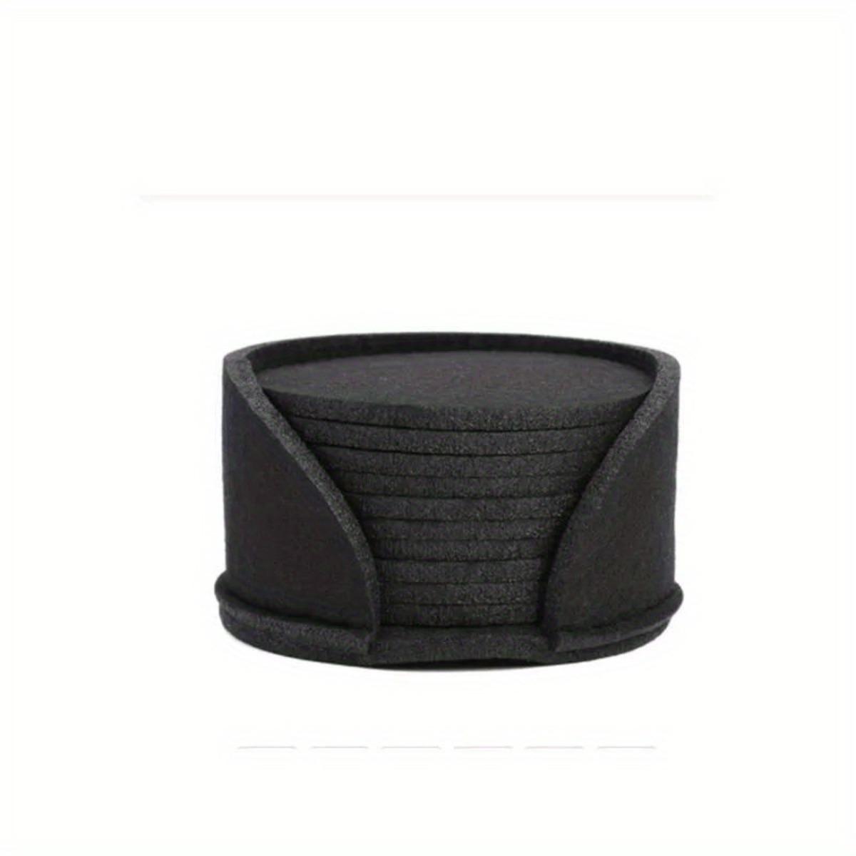 A Set of 10 Circular Felt Coasters for RV Kitchens, Designed Specifically To Protect The Dining Table From Heat. Suitable for Coffee,tea,and Hot Drink 1 pcs чёрный
A Set of 10 Circular Felt Coasters for RV Kitchens, Designed Specifically To Protect The Dining Table From Heat. Suitable for Coffee,tea,and Hot Drink 1 pcs чёрный