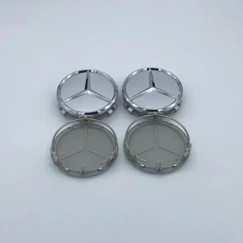 4Pcs 75MM/60MM Car Tire Wheel Center Hub Cap Covers For Mercedes Benz Badge Emblem Rim Cover Auto Style Decorate Accessories
4Pcs 75MM/60MM Car Tire Wheel Center Hub Cap Covers For Mercedes Benz Badge Emblem Rim Cover Auto Style Decorate Accessories