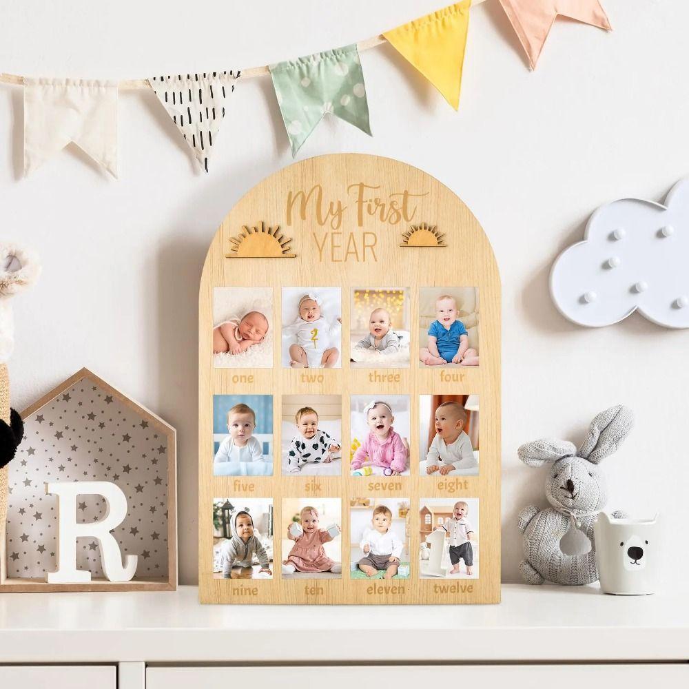 Wood Baby Milestone-Photo Frame Newborn Growth Record Album Mothers Day Celebrations Style 2
Wood Baby Milestone-Photo Frame Newborn Growth Record Album Mothers Day Celebrations Style 2