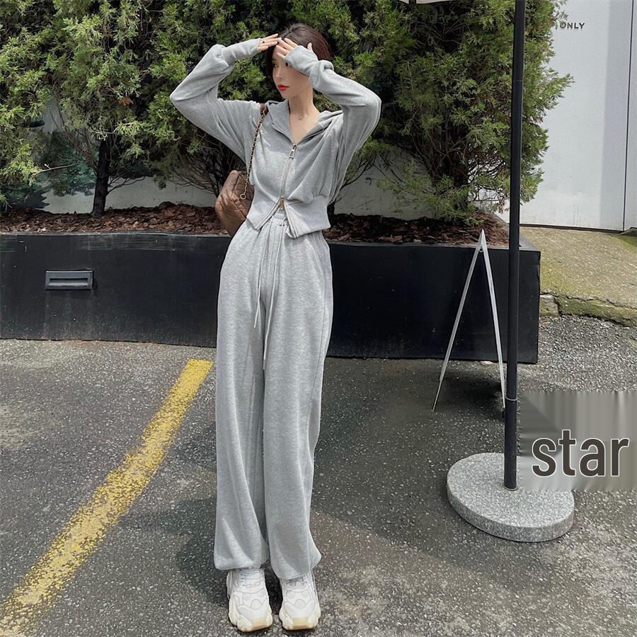 Women s 2026 Spring/Autumn Celebrity Sportswear: Hooded Sweatshirt & Casual Long Pants Set XL світло-сірий колір
Women s 2026 Spring/Autumn Celebrity Sportswear: Hooded Sweatshirt & Casual Long Pants Set XL світло-сірий колір