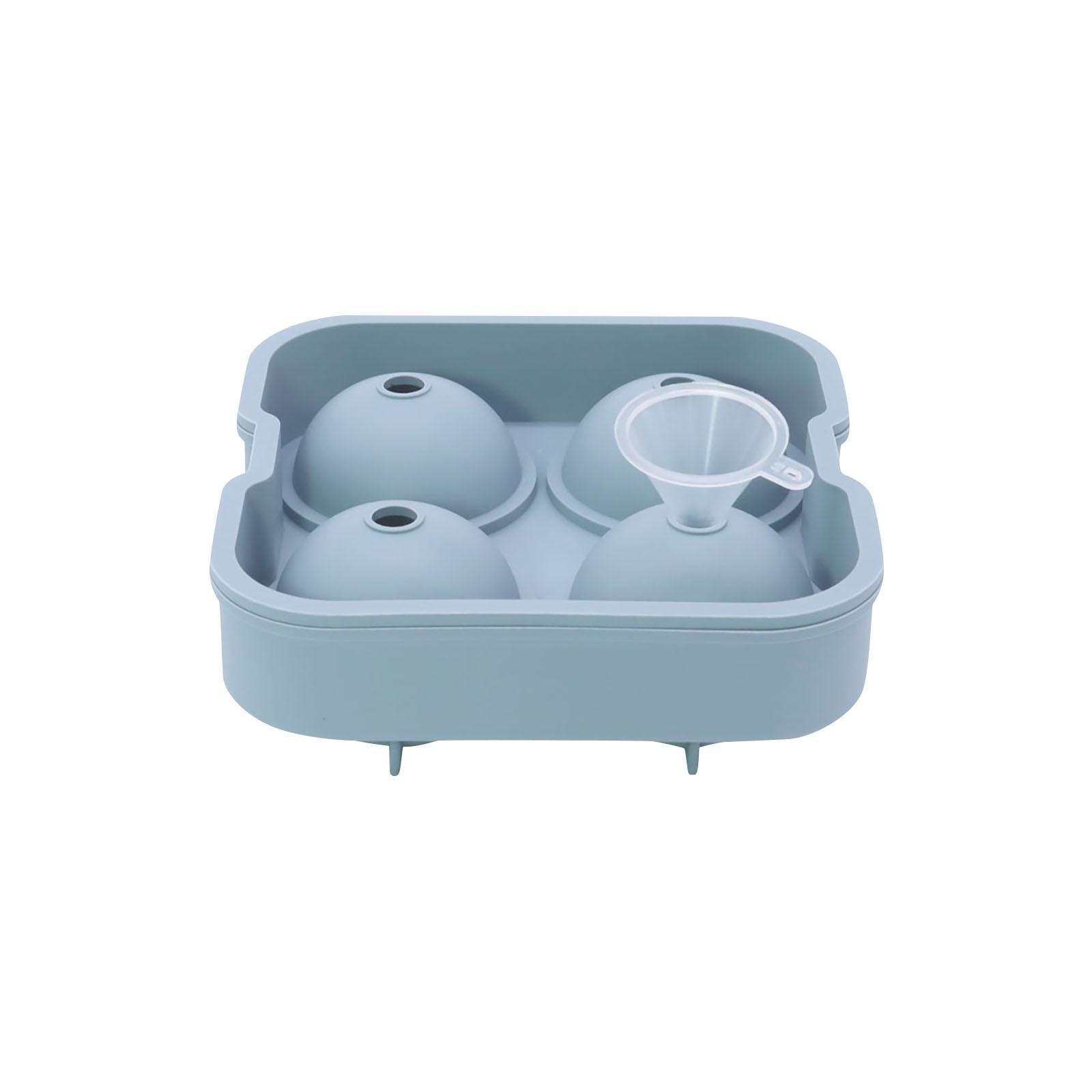 Household Ice Ball Mold 4 Sphere Ice Cube Tray Flexible Silicone Ice Maker for Drinks and Cocktails Kitchen Tool One Size синій
Household Ice Ball Mold 4 Sphere Ice Cube Tray Flexible Silicone Ice Maker for Drinks and Cocktails Kitchen Tool One Size синій