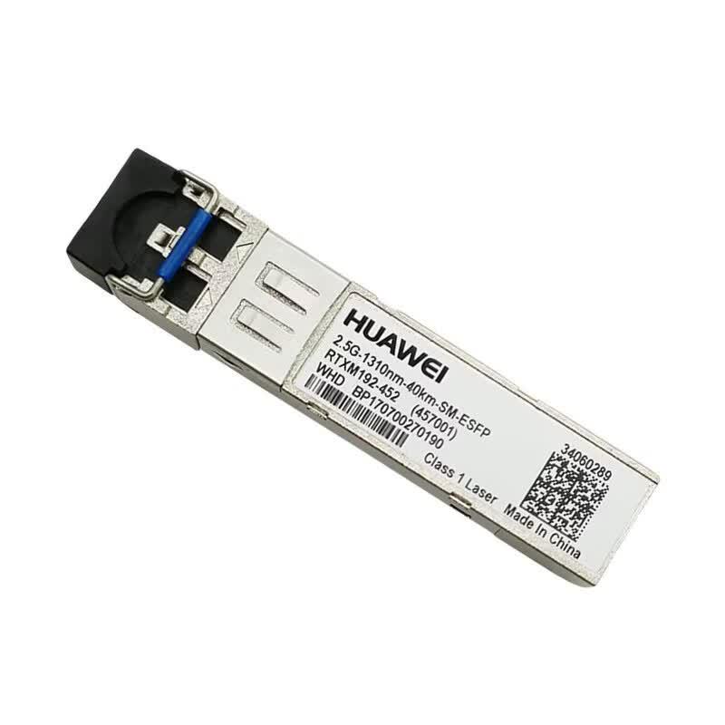 Huawei 2.5G 1310nm 40km SM ESFP Optical Module
Huawei 2.5G 1310nm 40km SM ESFP Optical Module