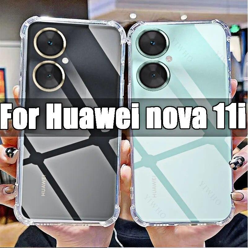 Мягкий силиконовый противоударный прозрачный чехол для Huawei nova 11i HD, прозрачные чехлы для Huawei nova11i 6,8 MAO-LX9 с защитой от царапин
Мягкий силиконовый противоударный прозрачный чехол для Huawei nova 11i HD, прозрачные чехлы для Huawei nova11i 6,8 MAO-LX9 с защитой от царапин