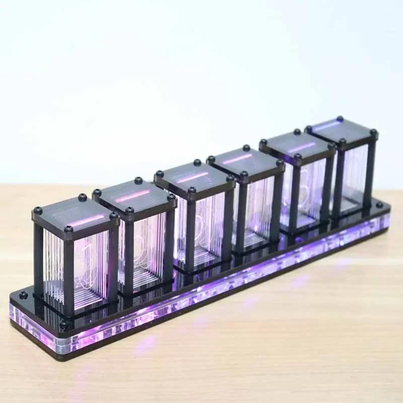 RGB Настільний годинник Цифровий Класичний Розкішний Настільний годинник DIY Набір Світлодіодний Креативний Настільний Розкішний Офісний Настільний годинник Для дому та Декору
RGB Настільний годинник Цифровий Класичний Розкішний Настільний годинник DIY Набір Світлодіодний Креативний Настільний Розкішний Офісний Настільний годинник Для дому та Декору