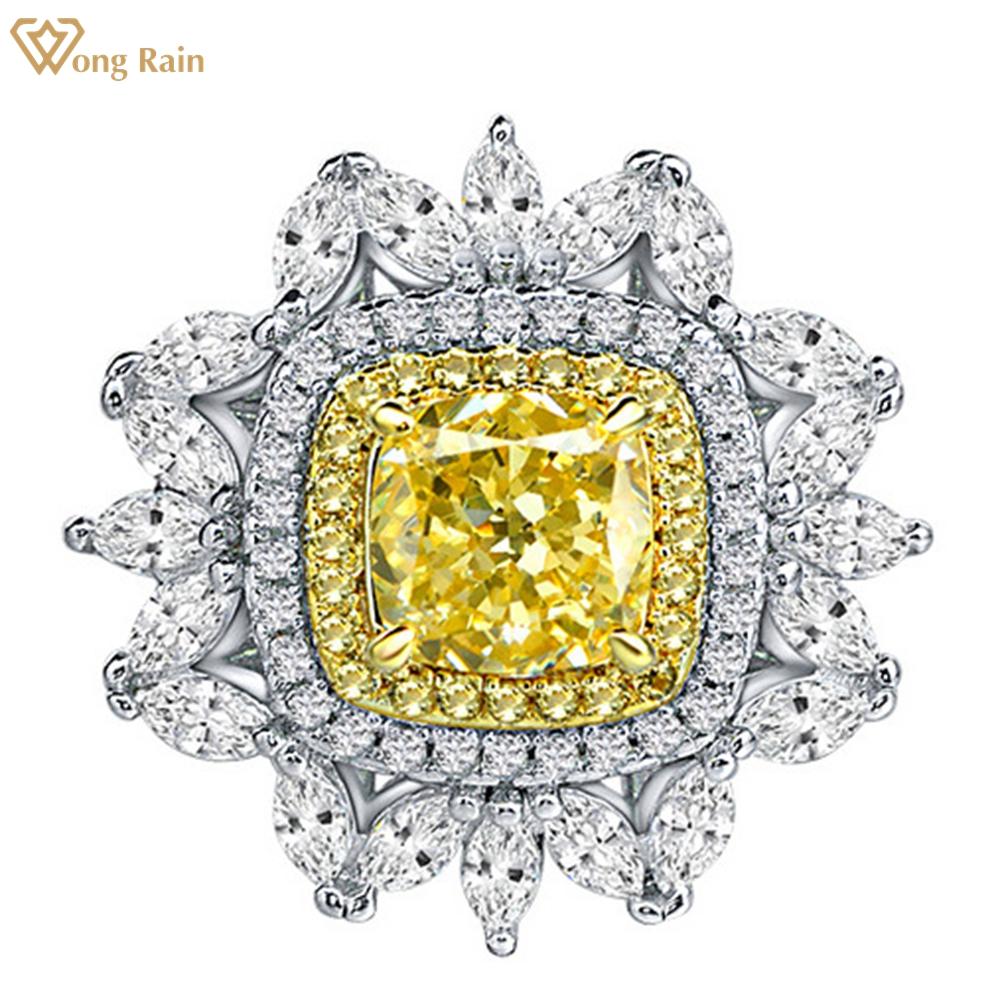 Wong Rain, 100% стерлинговое серебро 925 пробы, 3 карата, измельченный лед, цирконы AAAAA, драгоценный камень, свадебное обручальное кольцо, ювелирные изделия US 5 розовый
Wong Rain, 100% стерлинговое серебро 925 пробы, 3 карата, измельченный лед, цирконы AAAAA, драгоценный камень, свадебное обручальное кольцо, ювелирные изделия US 5 розовый