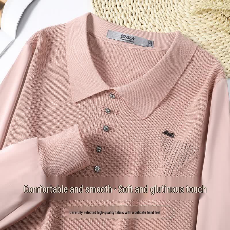 Snowflying Women s Rhinestone Collared Knit Pullover M
Snowflying Women s Rhinestone Collared Knit Pullover M