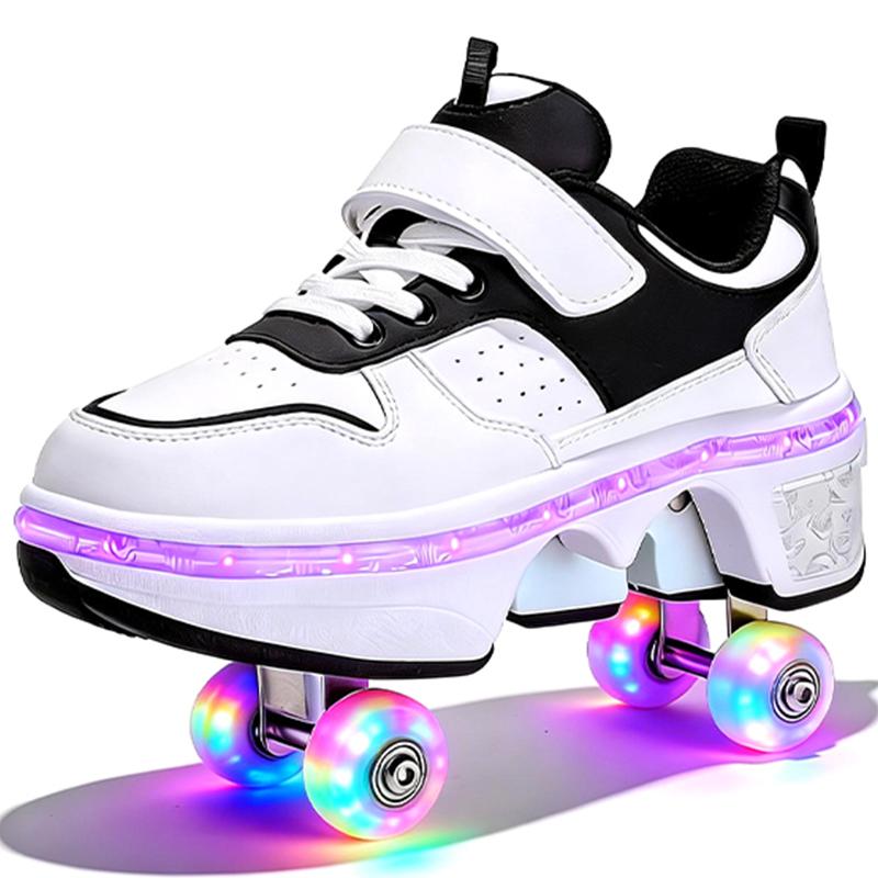 Unisex Kids Roller Roller Shoes Adult Luminous Skating Shoes Kids Glowing Sneakers Luminous Children Shoes 43 чорний/білий
Unisex Kids Roller Roller Shoes Adult Luminous Skating Shoes Kids Glowing Sneakers Luminous Children Shoes 43 чорний/білий