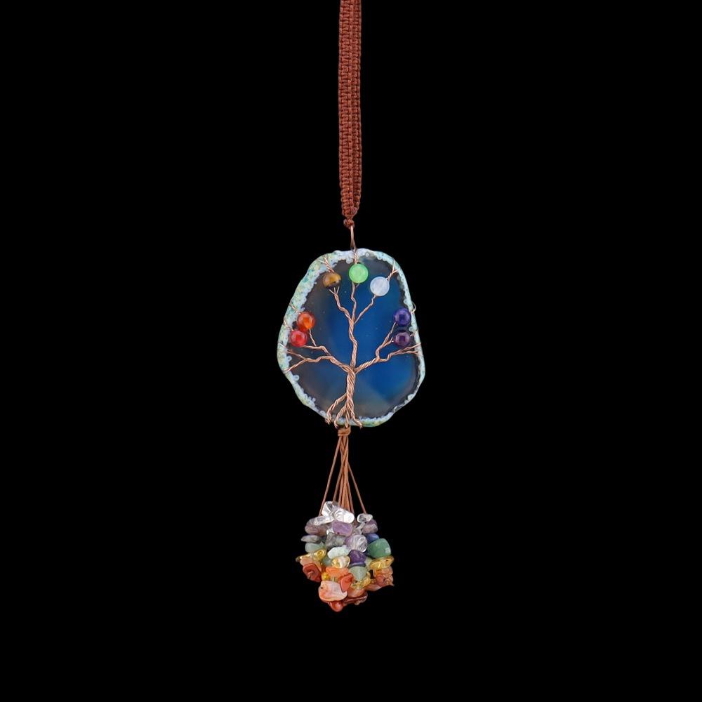 Colorful Agate Sheet Winding Silk Tree Of Life Pendant Pendant Car Bag Pendant Tree Of Life Agate Sheet Pendant G88
Colorful Agate Sheet Winding Silk Tree Of Life Pendant Pendant Car Bag Pendant Tree Of Life Agate Sheet Pendant G88