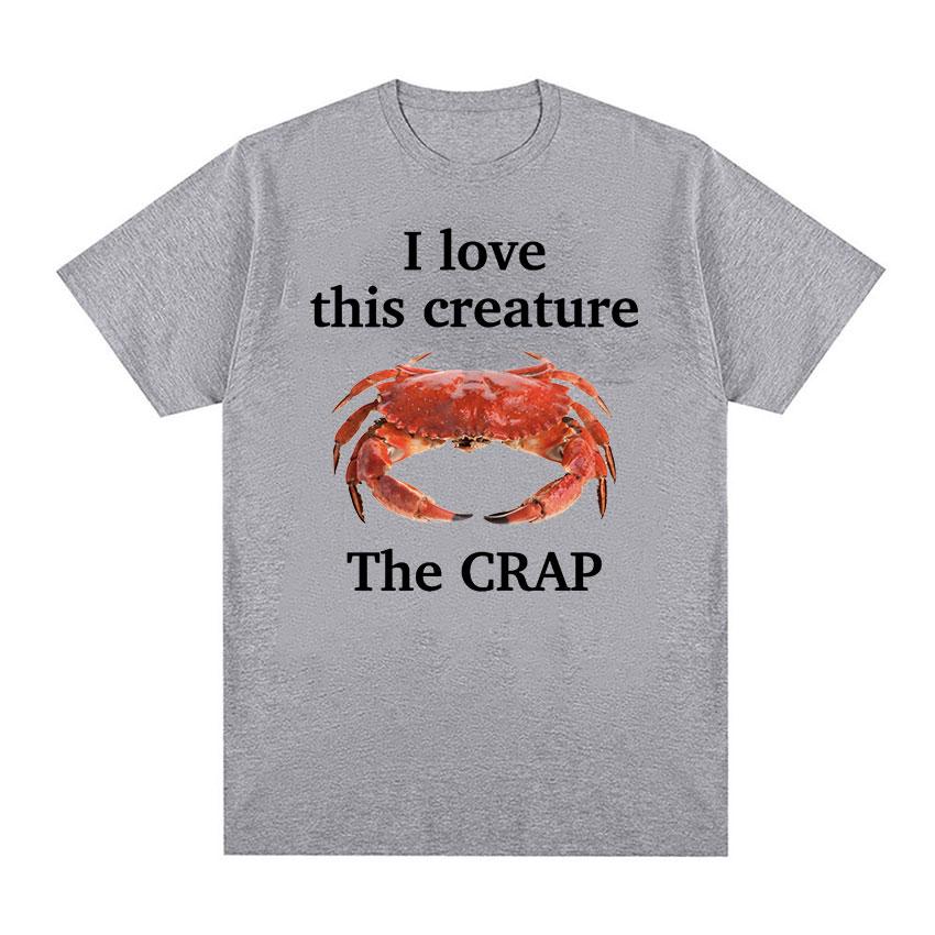 Футболка I Love This Creature The Crap Funny Meme, мужские повседневные модные футболки с короткими рукавами, унисекс, футболка большого размера из 100% хлопка
Футболка I Love This Creature The Crap Funny Meme, мужские повседневные модные футболки с короткими рукавами, унисекс, футболка большого размера из 100% хлопка