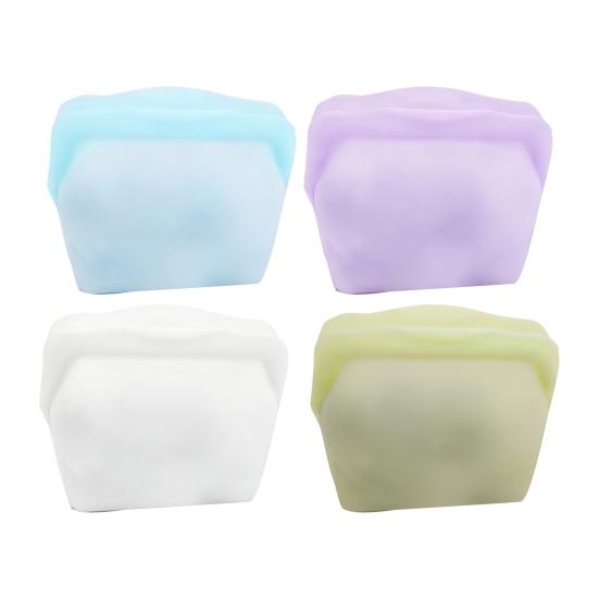 4PCS Fresh-Keeping Silicone Storage Bag Leak-Proof Reusable Containers Odor-Proof Thick Tear-Resistant Stand-Up Food Bags for Soup Sauce Leftovers 600ML 4pcs
4PCS Fresh-Keeping Silicone Storage Bag Leak-Proof Reusable Containers Odor-Proof Thick Tear-Resistant Stand-Up Food Bags for Soup Sauce Leftovers 600ML 4pcs