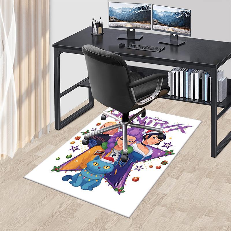 1pc Huntrix Anime Cartoon Design Office Chair Mat - Festive Gift for Home Decor, Suitable for All Seasons.O072 60cm by 90cm
1pc Huntrix Anime Cartoon Design Office Chair Mat - Festive Gift for Home Decor, Suitable for All Seasons.O072 60cm by 90cm