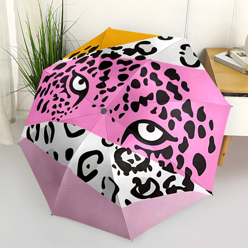 1pc Leopard Print Automatic Opening/Closing Umbrella with Operation & Windproof Canopy - Folding Design, Holiday Gift yy260225151
1pc Leopard Print Automatic Opening/Closing Umbrella with Operation & Windproof Canopy - Folding Design, Holiday Gift yy260225151