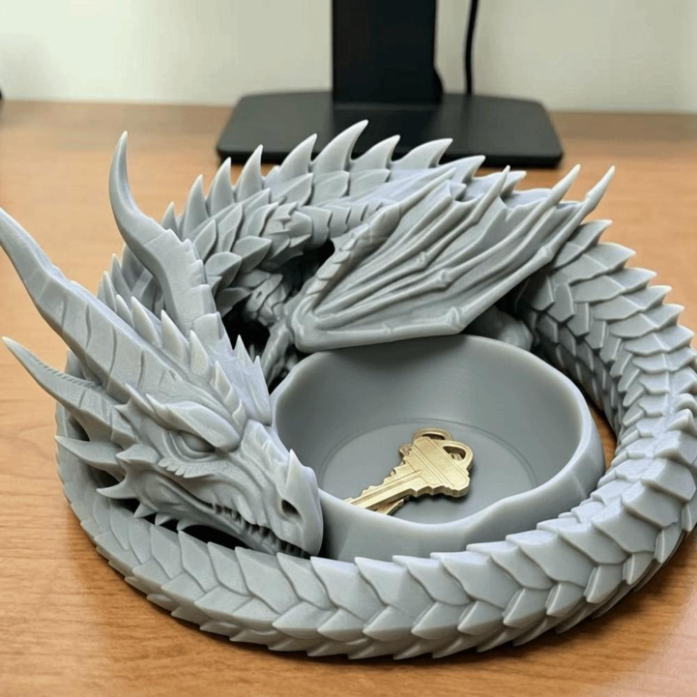 Dark Style 3D Printing Dragon Tray Gothic Key Ring Storage Case Jewelry Organizer
Dark Style 3D Printing Dragon Tray Gothic Key Ring Storage Case Jewelry Organizer