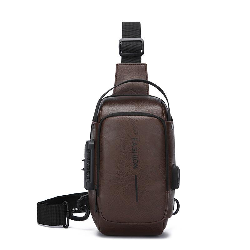 Men s Chest Bag Anti-theft USB Business Messenger Bag Multifunctional Water Repellent Shoulder Bag PU Commuter Backpack Men
Men s Chest Bag Anti-theft USB Business Messenger Bag Multifunctional Water Repellent Shoulder Bag PU Commuter Backpack Men