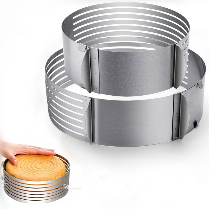 2PRECE 24 30cm Stainless Steel Cake Cutter Round Bread Cake Cutter DIY Cake Decoration Tools | Cake Moulds
2PRECE 24 30cm Stainless Steel Cake Cutter Round Bread Cake Cutter DIY Cake Decoration Tools | Cake Moulds