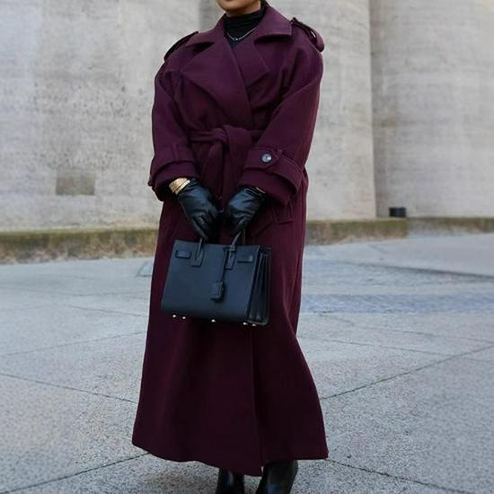 European & American Double-Breasted Wool Trench Coat - Spring/Autumn Casual Commute Overcoat Small
European & American Double-Breasted Wool Trench Coat - Spring/Autumn Casual Commute Overcoat Small